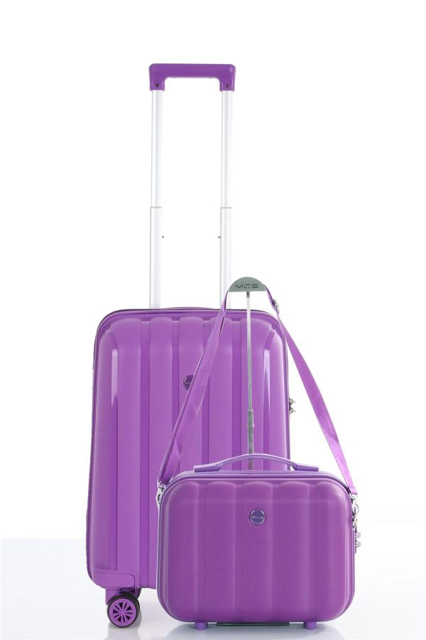 MÇS 305 İKİLİ SET POLİPROPİLEN KIRILMAZ VALİZ KABİN MAKYAJ