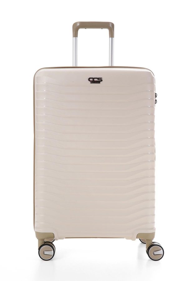 ÇÇS 5235 POLİPROPİLEN KIRILMAZ BÜYÜK BOY VALİZ